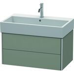 Duravit Waschtischunterbau XSQUARE 397x784x460mm steingrau seidenmatt