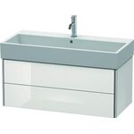 Duravit Waschtischunterbau XSQUARE 397x984x460mm weiß hochglanz
