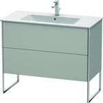 Duravit Waschtischunterbau XSQUARE 832x1010x478mm betongrau matt