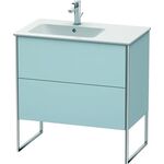 Duravit Waschtischunterbau XSQUARE 832x810x478mm Be li lichtblau seidenmatt