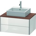 Duravit Waschtischunterbau XSQUARE 400x800x548mm weiß hochglanz