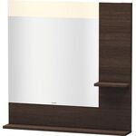 Duravit Spiegel VERO 142x800x800mm Be kastanie dunkel