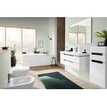 V&B Seitenschrank SUBWAY 2.0 354x857x370mm Abdpl we Glossy white