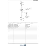 Kludi Brause-Set LOGO 3S 600mm chr