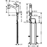HG Einhebel-Spültischmischer 170 TALIS S DN 15, mit sBox, Ausziehbrause chrom