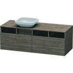 Duravit Waschtischunterbau DURASTYLE 550x1400x500mm Auss links pine terra