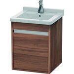 Duravit Waschtischunterbau KETHO 445x440x550mm Ans rechts nussbaum natur
