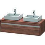 Duravit Waschtischunterbau KETHO 550x1400x426mm nussbaum natur