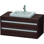 Duravit Waschtischunterbau KETHO 550x1000x496mm kastanie dunkel