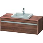 Duravit Waschtischunterbau KETHO 550x1200x426mm nussbaum natur