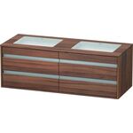 Duravit Waschtischunterbau KETHO 550x1400x496mm nussbaum natur