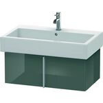 Duravit Waschtischunterbau VERO 431x750x298mm dolomiti grey hochglanz