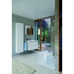 Duravit Hochschrank L-CUBE 400x243x1760mm Anschlag links weiß matt