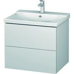 Duravit Waschtischunterbau L-CUBE 620x481x555mm weiß matt