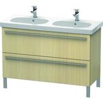 Duravit Waschtischunterbau X-LARGE 1150x470x668mm mediterrane eiche