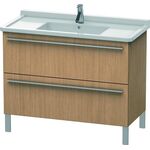 Duravit Waschtischunterbau X-LARGE 1000x470x668mm europäische eiche