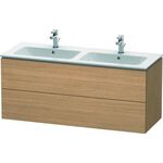 Duravit Waschtischunterbau L-CUBE 1290x481x555mm europäische eiche