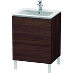 Duravit Waschtischunterbau L-CUBE 620x481x704mm kastanie dunkel