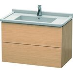 Duravit Waschtischunterbau L-CUBE 469x820x558mm eiche gebürstet