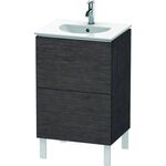 Duravit Waschtischunterbau L-CUBE 419x520x704mm eiche dunkel gebürstet
