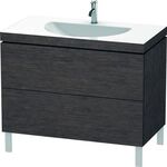Duravit Möbelwaschtisch L-CUBE 1000x540mm o ÜL 1 HL Ei dunkel gebürstet