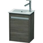 Duravit Waschtischunterbau KETHO 550x400x285mm Anschlag links pine terra