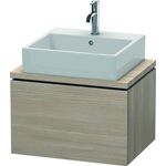 Duravit Konsolenunterschrank L-CUBE 400x620x477mm pine silver