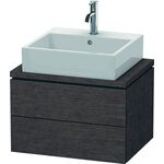 Duravit Konsolenunterschrank L-CUBE 400x620x477mm eiche dunkel gebürstet