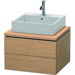 Duravit Konsolenunterschrank L-CUBE 400x620x547mm europäische eiche