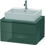 Duravit Konsolenunterschrank L-CUBE 400x720x547mm dolomiti grey hochglanz