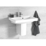 V&B Waschtisch Compact AVENTO 550x370mm m ÜL we Alpin CeramicPlus