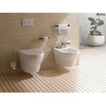 TOTO MH Wand-Bidet mit Hahnloch und Überlauf we
