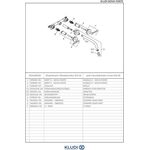 Kludi WT-Wandarm NOVA FONTE PURISTIC Dreiloch, DN 15 chrom