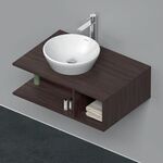 Duravit Waschtischunterbau D-NEO f rechts 260x800x550mm kastanie dunkel
