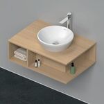 Duravit Waschtischunterbau D-NEO 1 offenes Fach 260x800x550mm eiche natur