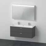 Duravit Badmöbel-Set XBASE 1230mm m SPS BETTER WT 2 HL grap ma