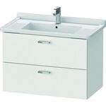Duravit Waschtischunterbau XBASE 2 Schubkästen 560x800x468mm weiß matt