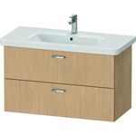 Duravit Waschtischunterbau XBASE 2 Schubkästen 560x930x448mm eiche natur