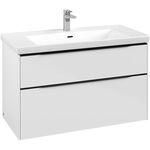 V&B Waschtischunterschrank SUBWAY 3.0 973x576x478mm f SWT Gri Vo bl Br w