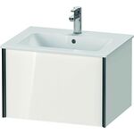 Duravit Waschtischunterbau XVIU 400x610x480mm Prof. sw ma weiß hochglanz