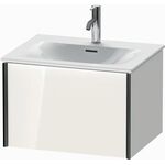Duravit Waschtischunterbau XVIU 397x610x480mm Prof. sw ma weiß hochglanz