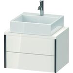 Duravit Konsolenunterschrank XVIU 400x600x478mm Prof. sw ma weiß hochglanz