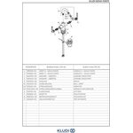Kludi Bidetarmatur NOVA FONTE PURISTIC Zweigriff, DN 15 chrom