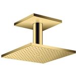 Kopfbrause 250/250 1jet AXOR Deckenmontage polished gold optic