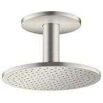 Kopfbrause 250 2jet AXOR Deckenmontage stainless steel optic