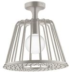 LampShower 1jet AXOR DN 15 m Deckenans. desig by Nendo Stain
