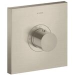 Thermostat SQUARE AXOR SHOWERSOLUTIONS Highflow, Unterputz brushed nickel