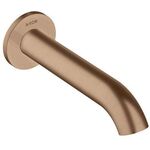 Wanneneinlauf AXOR UNO gebogen brushed red gold