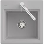 V&B Einbauspüle SUBWAY STYLE 50 S 5A 500x510mm Be re m Exzent. almond