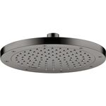 HG Kopfbrause AXOR 245 1 jet EcoSmart polished black chrom